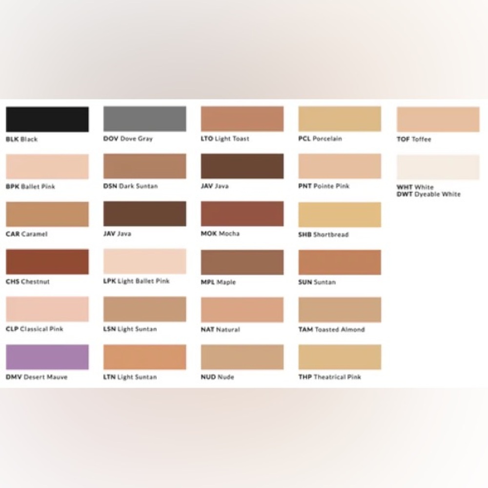 Capezio Ultra Soft Mocha Transition Tights in mocha (MOK) - Picture 10 of 10